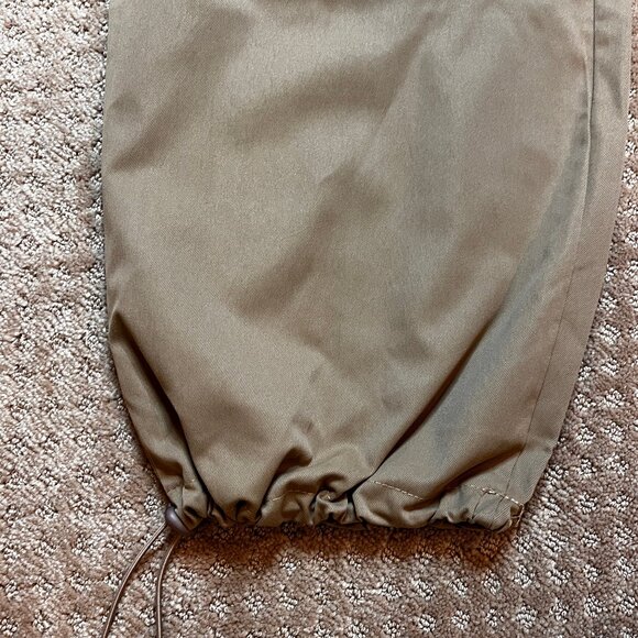 Cargo Pants Women Parachute Baggy Low Waist Zipper Y2K Pants SZ L Grunge Loose - Picture 7 of 11